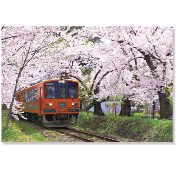 ポストカード【風景】青森県 芦野公園 津軽鉄道と桜 (act-c) :scene-865:BCL PICTORIAL NETWORK 通販  