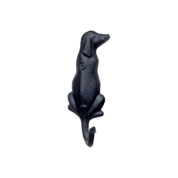 フック 物掛け おしゃれ かわいい リフォーム 交換 DIY アンティーク アイアン ブラック(黒) INK-0801068H
