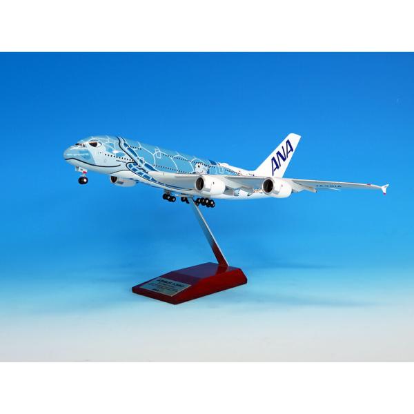 全日空商事 1/500 エアバス A380 ANA フライングホヌ ラニ 1号機 A380 ANA 全日空 FLYING HONU(フライングホヌ/ラニ)ANAブルー