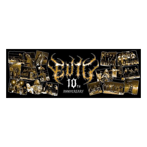 プロ野球スピリッツ スポーツタオル　10周年 EVIL「10TH ANNIVERSARY」スポーツタオル 新日本プロレス NJPW