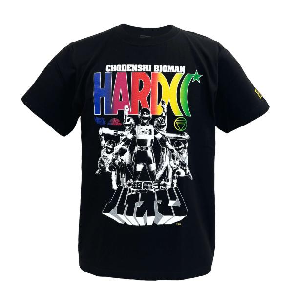 超電子バイオマン (バイオ星ブラック) Tシャツ Hardcore