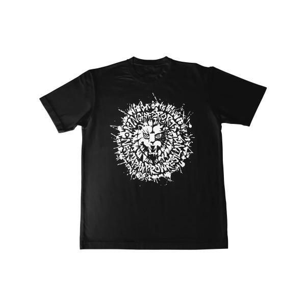 ライオンマーク ドライTシャツ（2025・ブラック×ホワイト）新日本