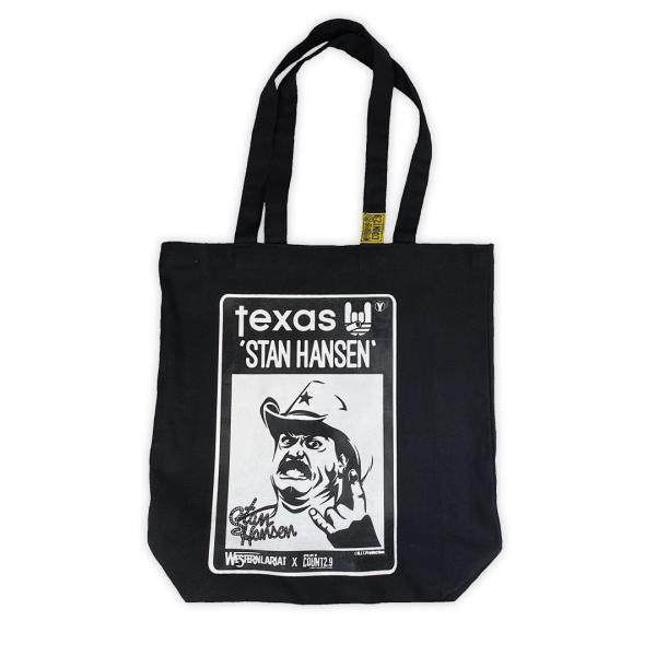 スタンハンセン × Count2.9 トートバッグ (ナチュラルブラック)不沈艦スタンハンセンとのコラボレーショントートバッグです。※店舗等でも同時に発売している為、在庫切れの場合もございます。ご了承ください。