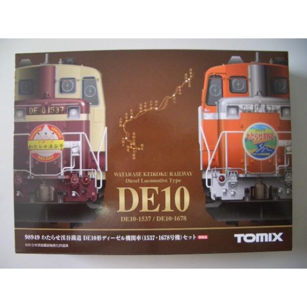 TOMIX わたらせ渓谷鉄道 DE10形 2両セット 限定品 98949 : rai-046 