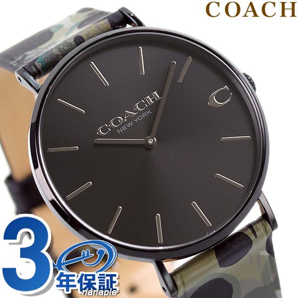 【新品】コーチ COACH 腕時計 メンズ 14602573 チャールズ 41mm CHARLES 41mm クオーツ ブラックxカーキ アナログ表示 COACH（コーチ） 腕時計 メンズ チャールズ 41mm クオーツ 14602573