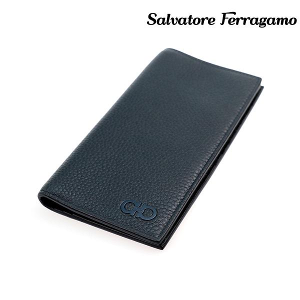 アウトレット特価】 フェラガモ 財布 長財布 ガンチーニ 革 レザー 