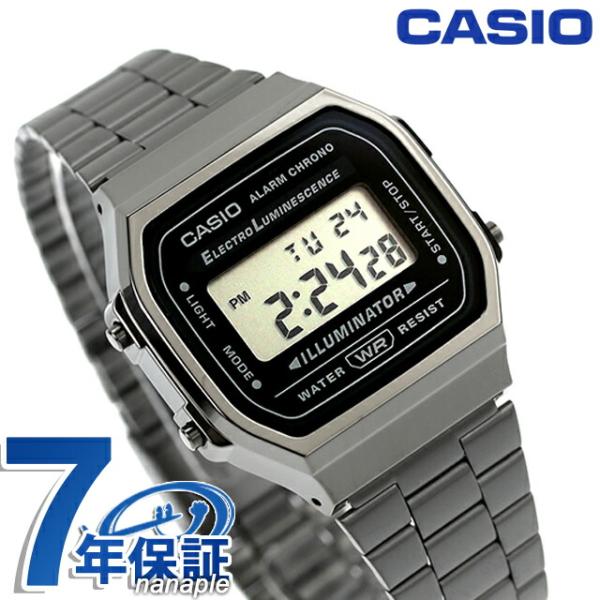 カシオ CASIO A168WGG-1A ビンテージ チプカシ メンズ 腕時計 ブランド カシオ casio デジタル ガンメタ