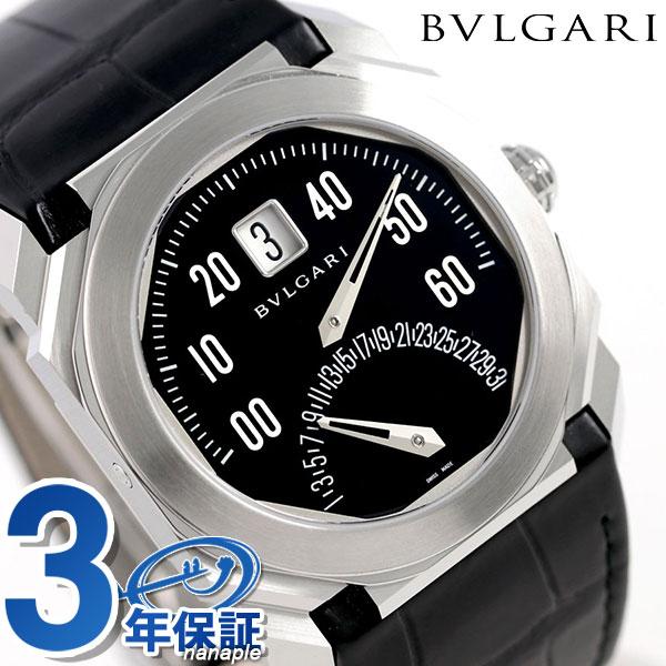 オクト ブルガリ BVLGARI レトログラード 38mm 自動巻き メンズ  