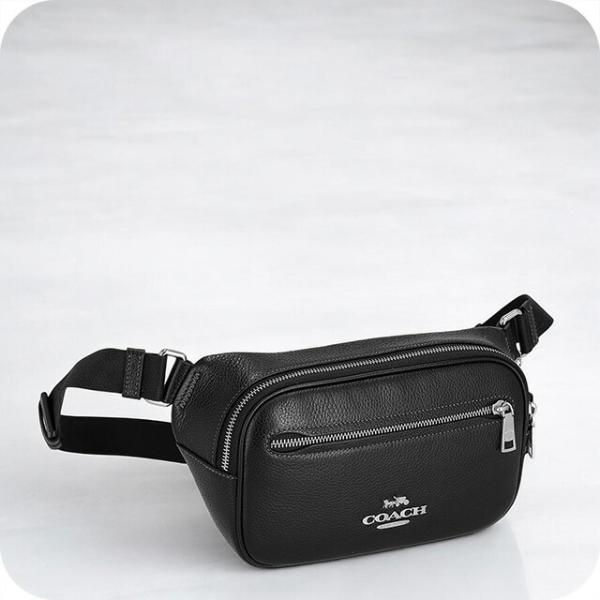 COACH ボディバッグ ウエストポーチ ブラック COACH（コーチ） ボディバッグ ウエストポーチ メンズ CJ507 SVDTV