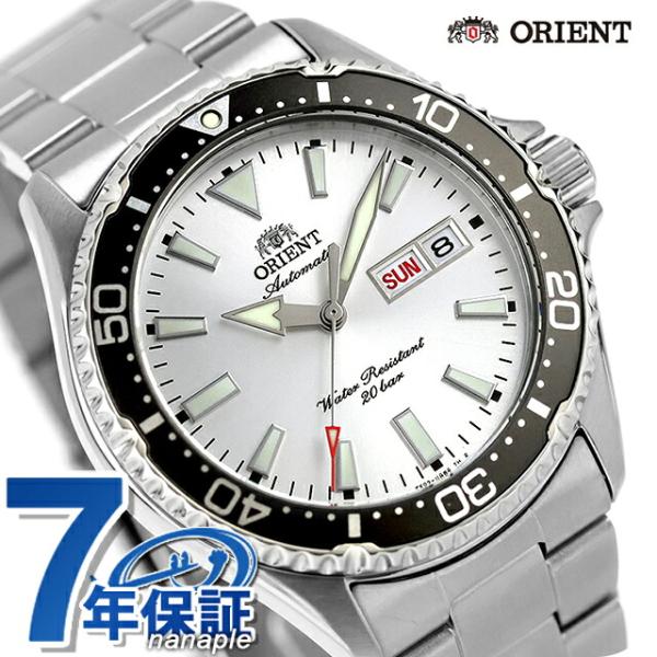 オリエント スポーツ マコ 自動巻き 腕時計 ブランド メンズ ORIENT SPORTS RN-AA0825S アナログ シルバー