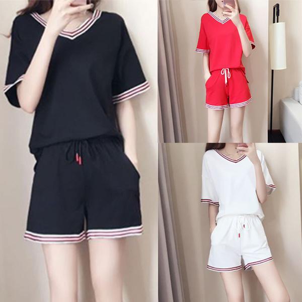 レディース Tシャツ ショートパンツ 夏 半袖 室内 部屋着 リラックス 上下 ルームウェア パジャマ Lad034 Natural Basis 通販 Yahoo ショッピング