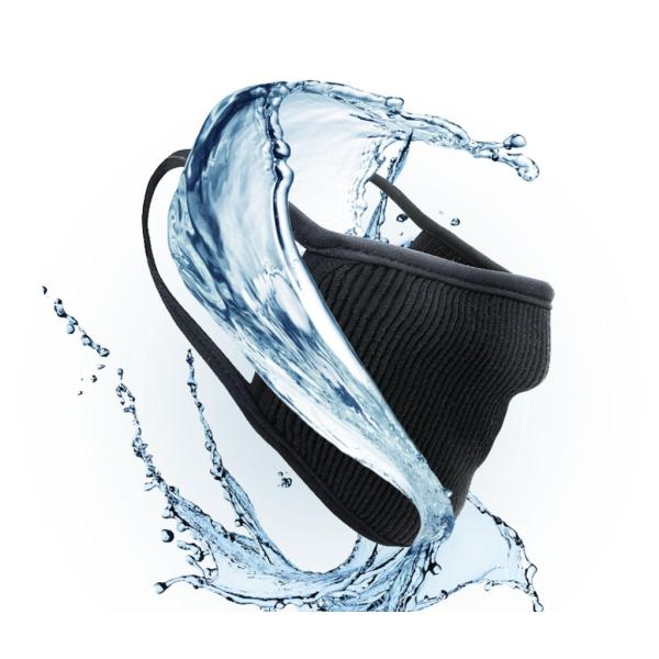 NAROO MASK ナルーマスク F.U＋　ブラック　Sサイズ 花粉マスク フェイスマスク 洗って使える高機能フェイスマスク　