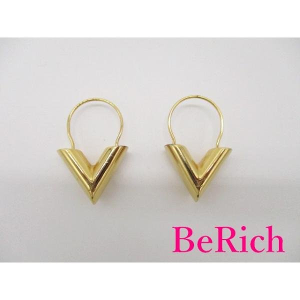 Louis Vuitton エセンシャルV ピアス ゴールド ルイヴィトン ルイヴィトン ピアス レディース LOUIS VUITTON ピアス