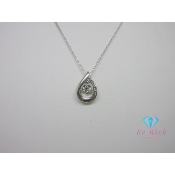 4℃ ヨンドシー Pt950プラチナダイヤネックレス 店カード付 直取50000 CANAL 4℃（カナルヨンドシー） カナル ヨンドシー pt850 ダイヤモンド