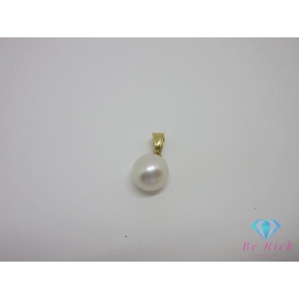 タサキ ペンダントトップ　真珠　パール　K18WG 田崎真珠 TASAKI（タサキ） 田崎真珠 TASAKI K18 YG 真珠 パール 8.5mm 珠 付