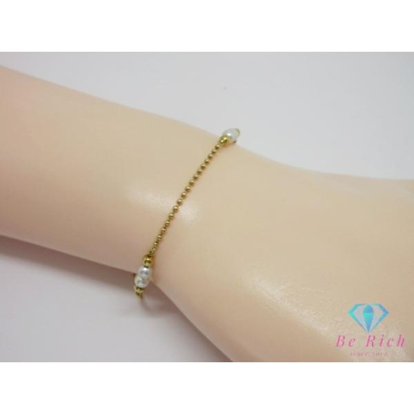 MIKIMOTO（ミキモト） MIKIMOTO K18 YG ベビーパール 真珠 3mm 珠 付