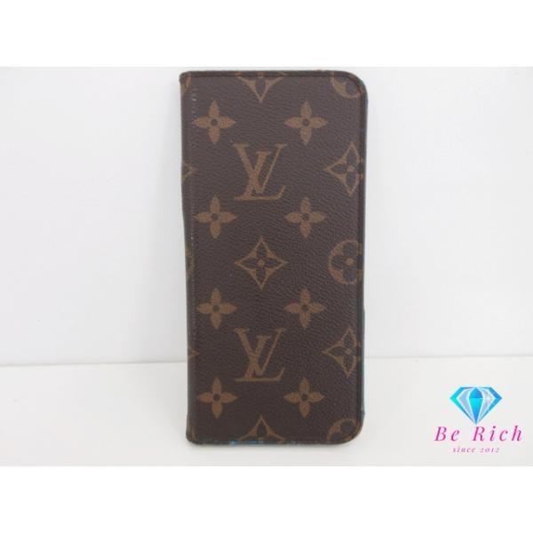 【正規品】ルイヴィトン　モノグラム　フォリオ　iPhone8 手帳型カバー LOUIS VUITTON（ルイ・ヴィトン） ルイ ヴィトン LOUIS VUITTON iPhone