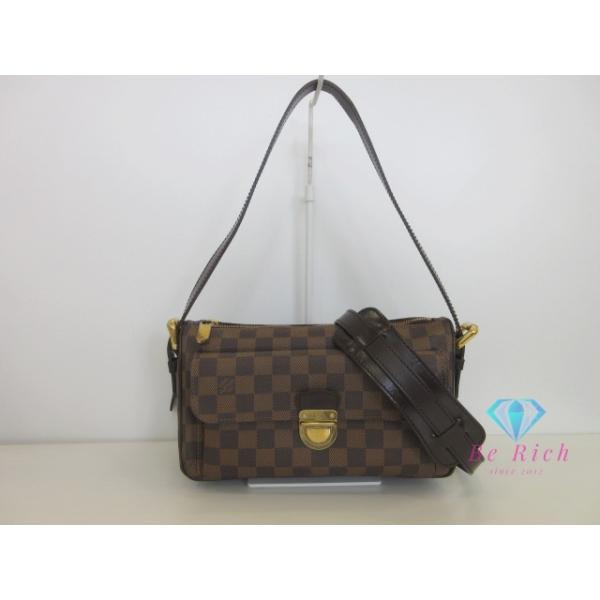 ラヴェッロ 美品 ルイ ヴィトン LOUIS VUITTON ダミエ エベヌ N60006