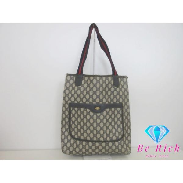 GUCCI✨ハンドバッグ 2way GGスプリーム　シェリーライン　ネイビー GUCCI グッチ トートバッグ シェリーライン 3902003 GG