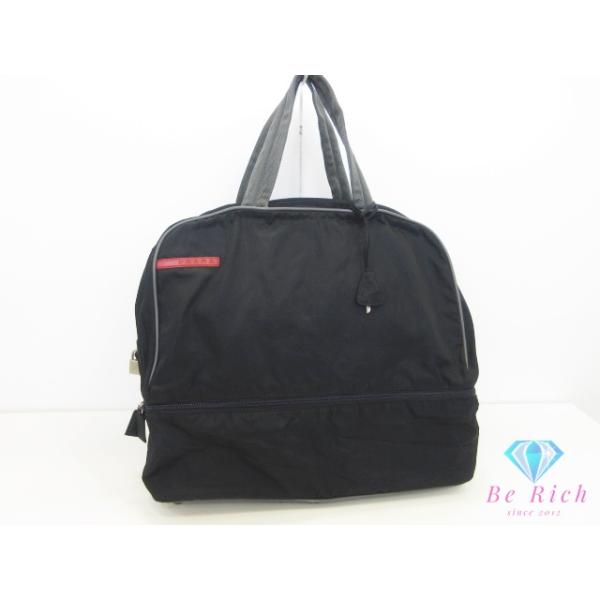 PRADA SPORTS プラダスポーツ ボストンバッグ ブラック PRADA（プラダ） スポーツ PRADA SPORT ボストンバッグ V300 黒