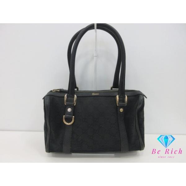 GUCCI（グッチ） ハンドバッグ ミニ ボストンバッグ 130942 黒
