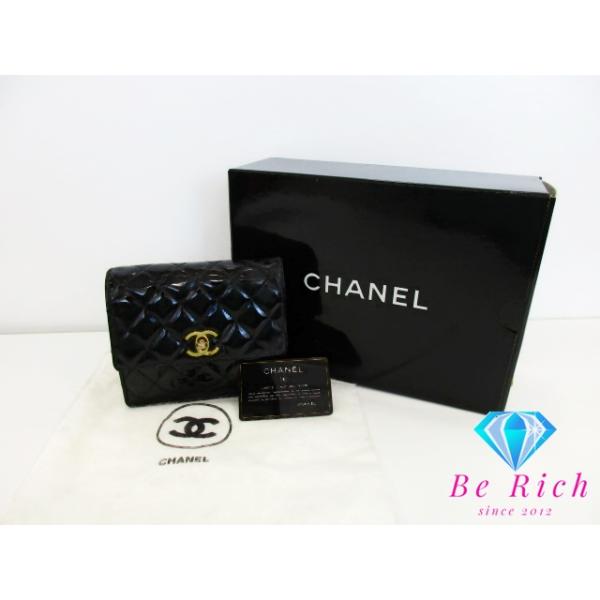 CHANELシャネルマトラッセ ウエストポーチ ベルト無し CHANEL（シャネル） マトラッセ ウエスト バッグ ポーチ 黒 ブラック