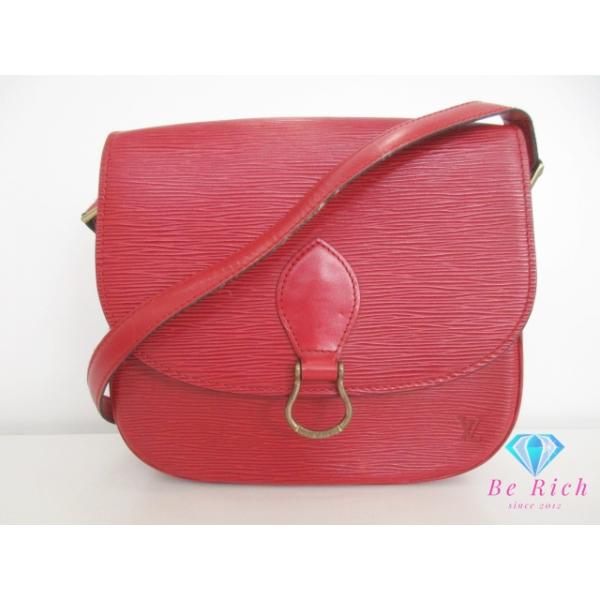 美品◇ルイヴィトン サンクルー ショルダーバッグ M52197 エピ レザー 赤 サンクルー ルイ ヴィトン LOUIS VUITTON エピ M52197 赤 レッド