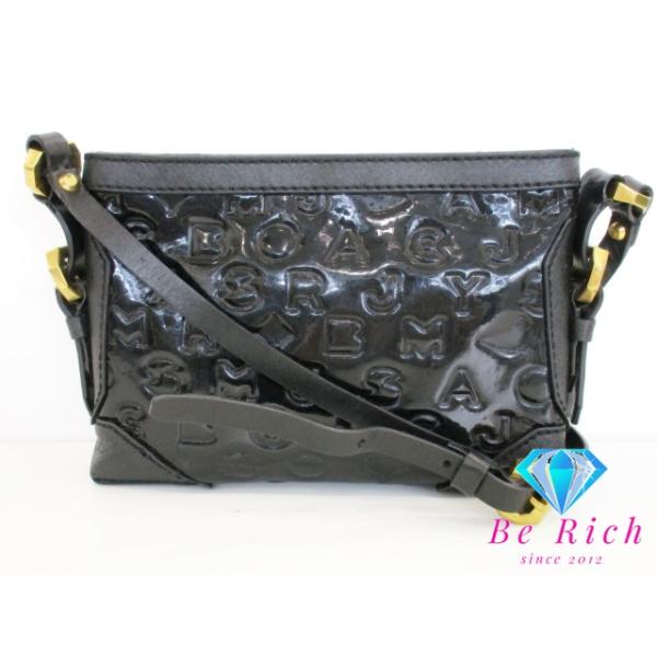 マークバイマークジェイコブス ブラックレザーショルダーバッグ MARC BY MARC JACOBS（マーク バイ マーク ジェイコブス） マーク バイ