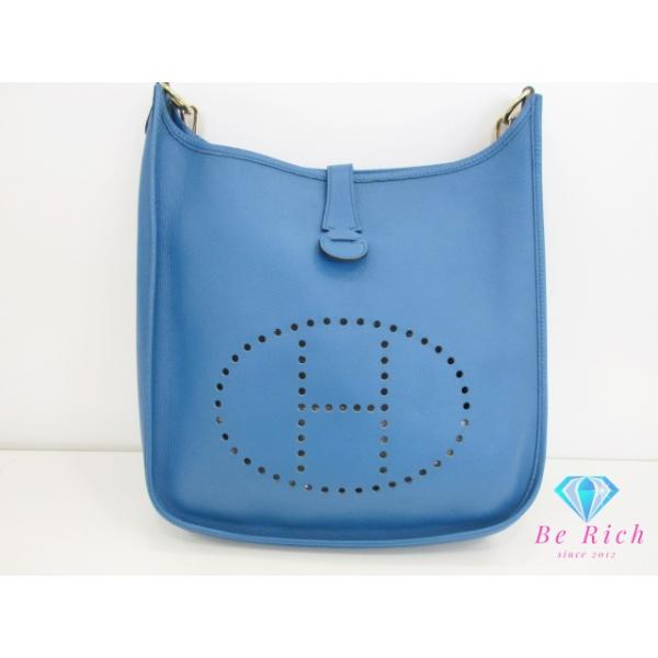 HERMES エヴリン 1 GM □A刻印 ゴールド ショルダーバッグ HERMES エルメス ショルダーバッグ エヴリン(エブリン) 16 TPM セリエ