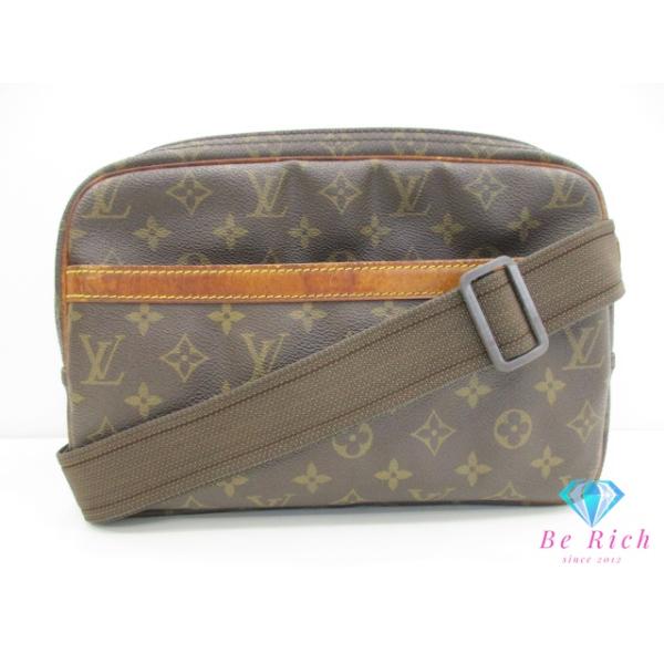 【正規品】リポーターPM　ルイヴィトン モノグラム　ショルダーバッグ ブラウン 楽天市場】ルイヴィトン LOUISVUITTON モノグラム リポーター PM