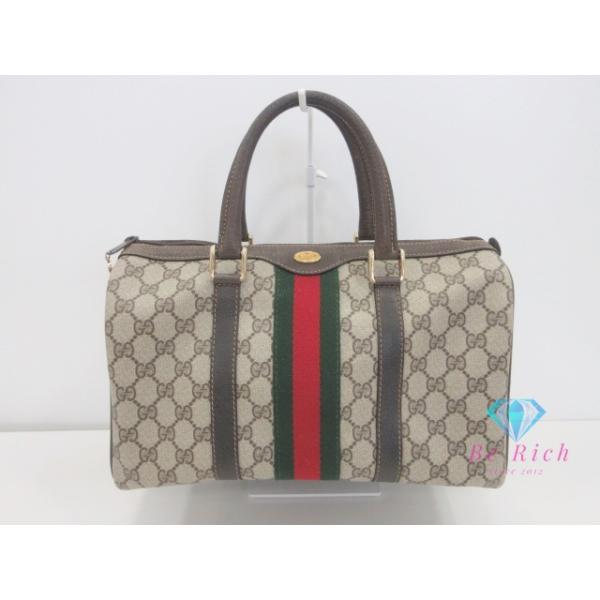 GUCCI（グッチ） ミニ ボストンバッグ 40.3842 GG シェリー オフィ