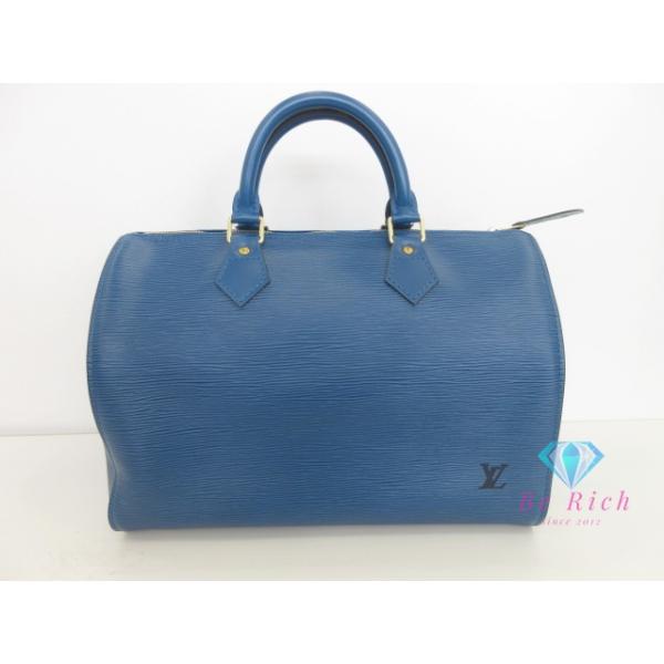 ルイヴィトン M43005 ハンドバッグ トレドブルー  LOUIS VUITTON スピーディ30  エピ ルイヴィトン】M43005 エピ スピーディ30 トレドブルー ハンドバッグの