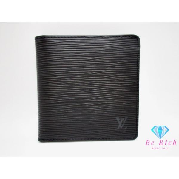 極美品 ポルトフォイユマルコNM二つ折り財布M62289 be-rich0112_bs3889