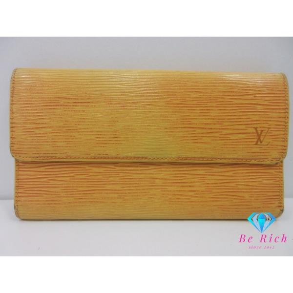 Louis Vuitton イエロー 長財布 LOUIS VUITTON（ルイ・ヴィトン） ルイ ヴィトン 三つ折り財布 長財布