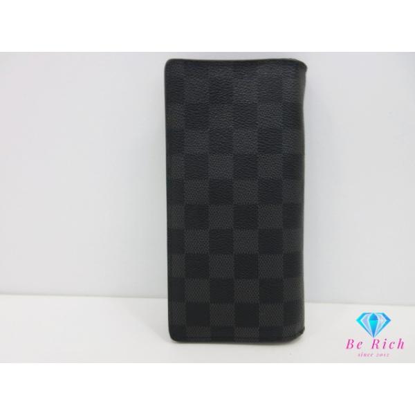 ルイヴィトン Louis Vuitton ダミエグラフィット ポルトフォイユブラザ N62665 長財布 2つ折り財布 ユニセックス 送料無料 【中古】 LOUIS VUITTON（ルイ・ヴィトン） 長財布 ダミエグラフィット