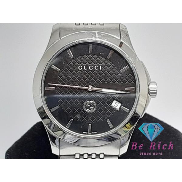 GUCCI グッチ Gタイムレス メンズ 腕時計 デイト YA1264106