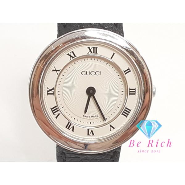 GUCCI レディース 腕時計 グッチ ホワイト グッチ 時計 レディース 1500 YA015543 ホワイト×シルバー