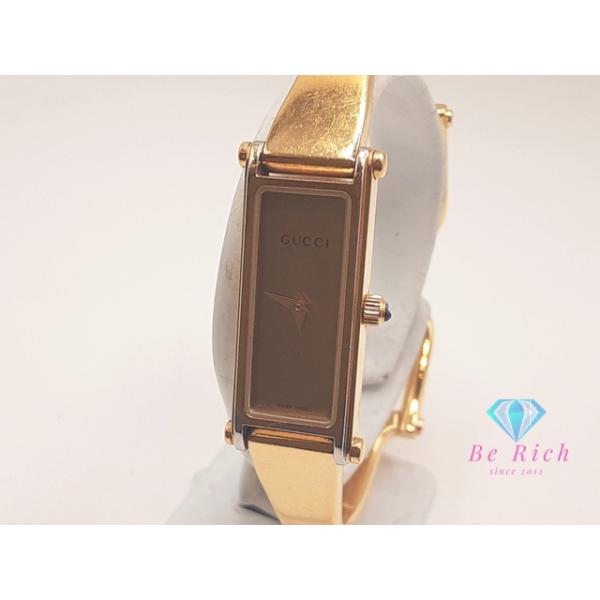 GUCCI（グッチ） レディース 腕時計 バングル ウォッチ 1500L ゴールド