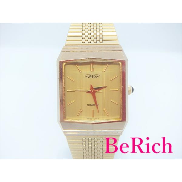 AUREOLE ゴールド アナログ 腕時計 be-rich0112_ht3376