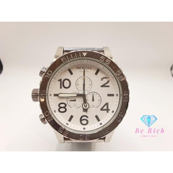 未使用級　Nixon ニクソン 51-30 クロノグラフ　白　ダイバーズウォッチ NIXON（ニクソン） NIXON THE 51-30 クロノグラフ デイト メンズ