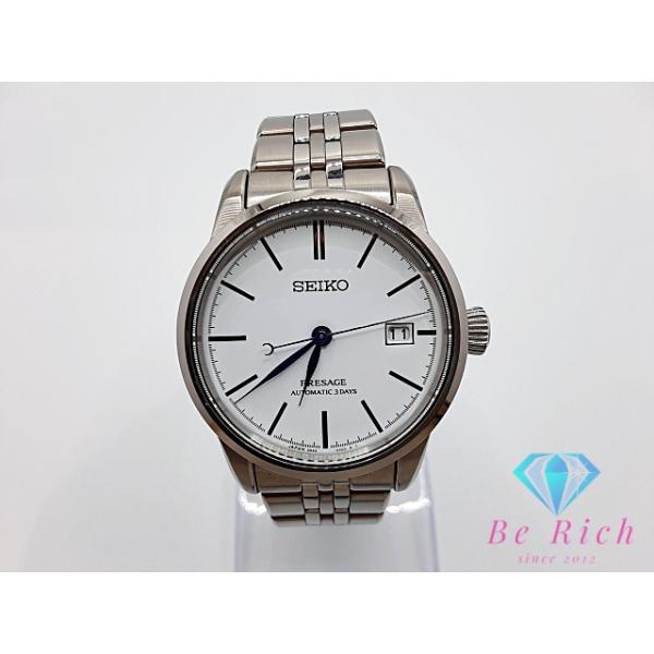 SEIKO（セイコー） プレサージュ デイト 自動巻き メンズ 腕時計 6R55