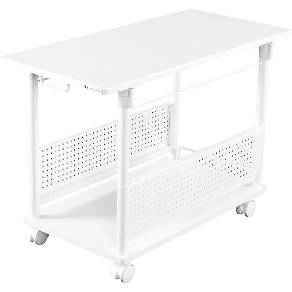 Bauhutte（バウヒュッテ） アウトレット BHD-820H-WH 昇降式L字デスク