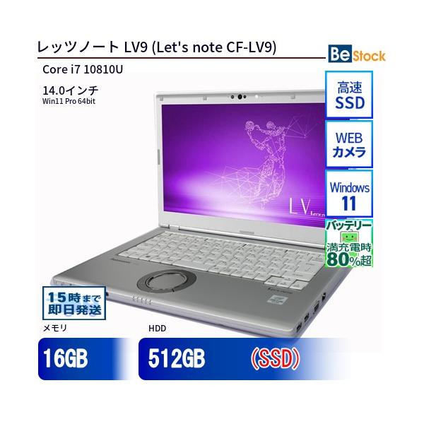 Let's note 中古 ノートパソコン Panasonic / パナソニック Let's