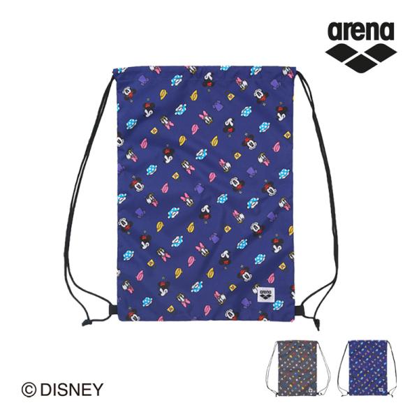 arena/アリーナ【ディズニー】マルチバッグスイムブランド アリーナ のDisney（ディズニー）デザインのマルチバッグ。使用しやすいサイズ感で、持ち運びに便利。シューズやトレーニングツールを収納可能。※公式大会招集所への持ち込み不可サイ...