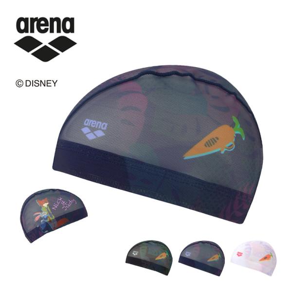 アリーナ/arena【ディズニー】【日本製】メッシュキャップスイムブランド アリーナ の、Disney（ディズニー）デザインのメッシュ素材のスイムキャップ。水抜けがよく、ハードなトレーニングでもムレ感がなく快適に泳ぐことが可能。大会に向けて...
