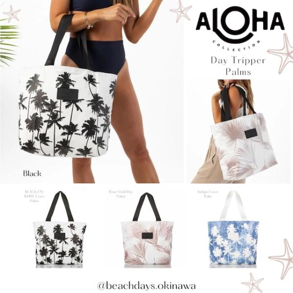 ALOHA アロハコレクション ジッパートートバッグ Day Tripper