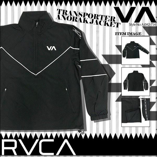 RVCA ルーカ SPORT メンズ TRANSPORTER ANORAK JACKET M L 黒