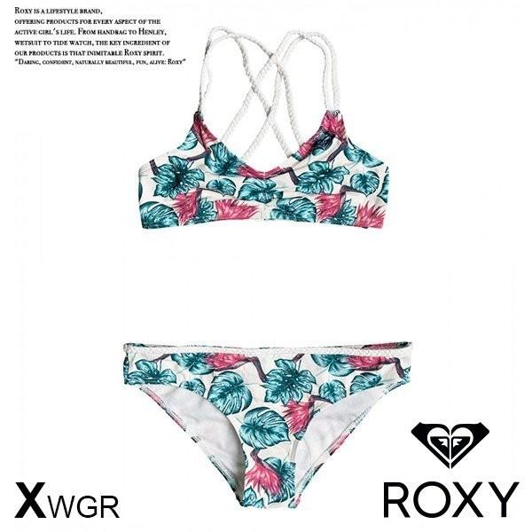 ROXY ロキシー 水着 ビキニ キッズ ビキニセット 花柄