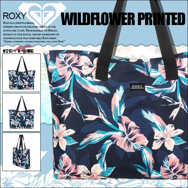 ROXY ロキシー WILDFLOWER PRINTED レディース トートバッグ