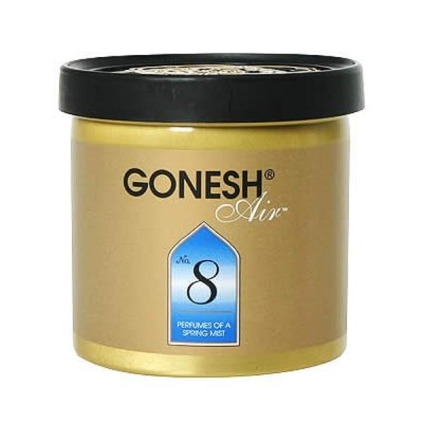 芳香剤 GONESH ガーネッシュ ゲル缶  No.8 スプリングミスト ゲルエアフレッシュナー サーフィン 車 部屋 トイレ 消臭 香り